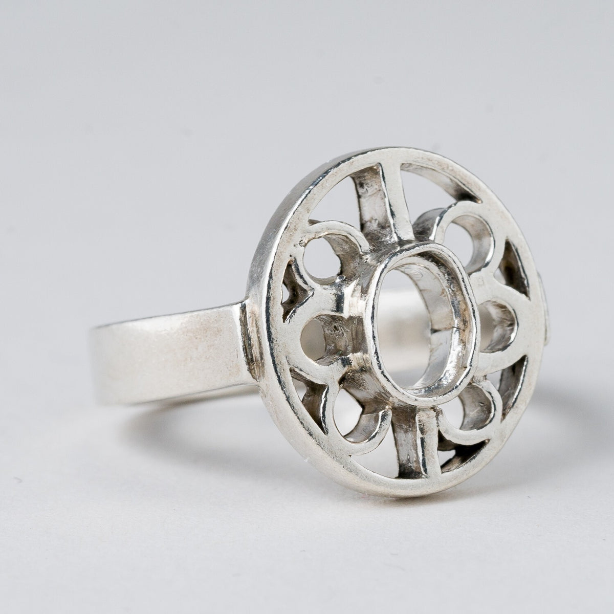 Silber Ring 925 Ohne Stein Größe 58 (18,4 mm Ø) 5,41 g1
