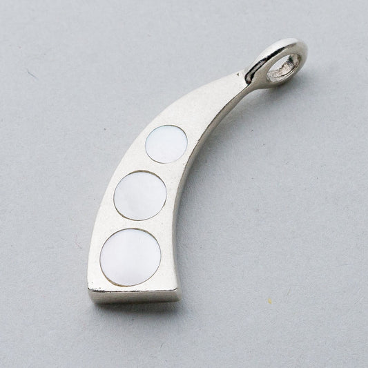 Silber Anhänger Kettenanhänger Perlmutt 4,07 g0