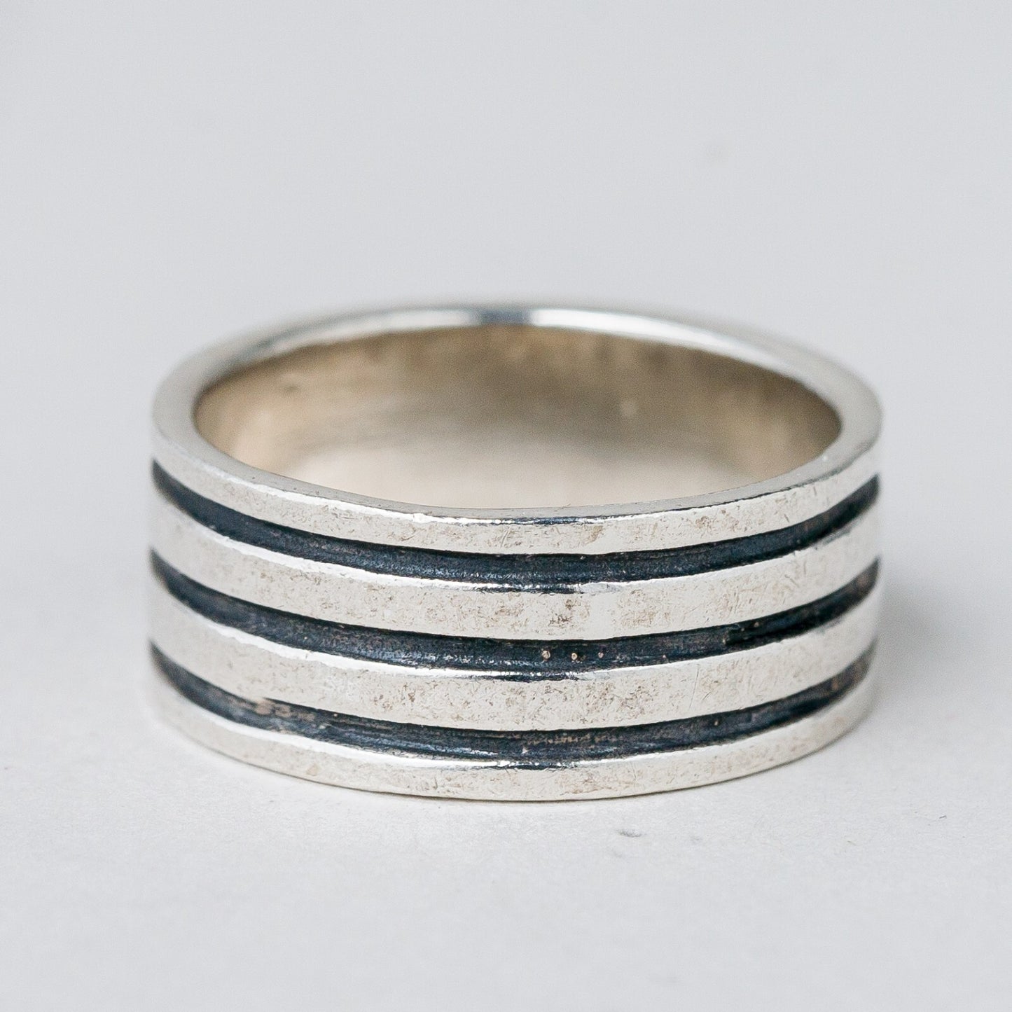 Silber Ring 925 Größe 53 (16,8 mm Ø) 5,32 g2