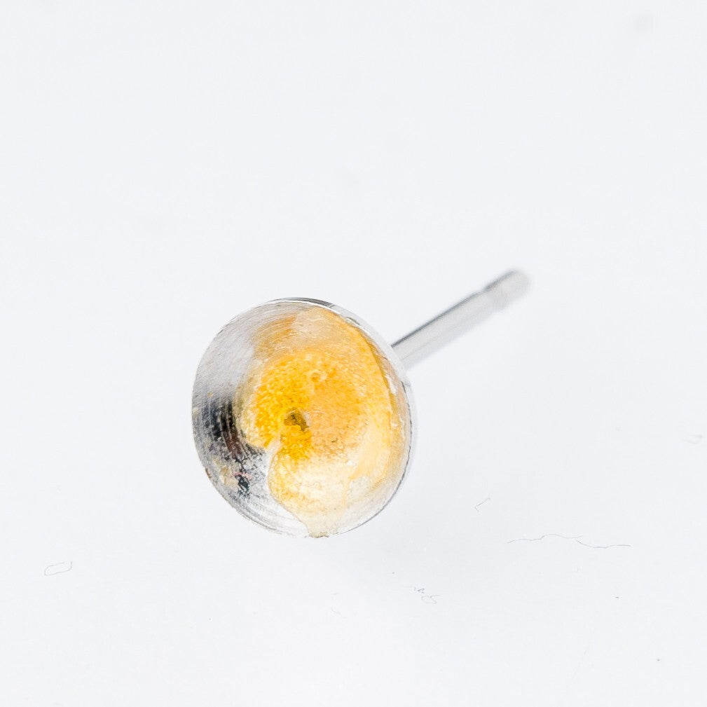 Einzelner Ohrring Ohrstecker Ohne Perle Silber 0,9 g0