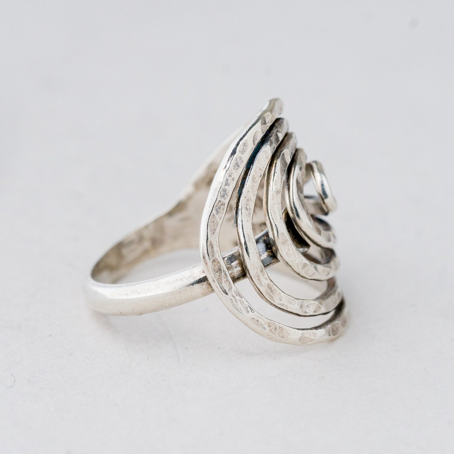 Ring 925 Silber Größe flexibel ca. 54 3,76 g4