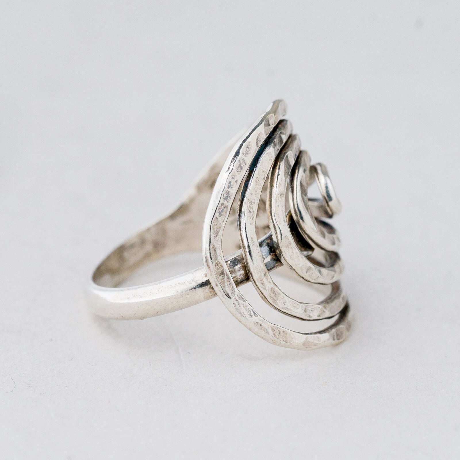 Ring 925 Silber Größe flexibel ca. 54 3,76 g4
