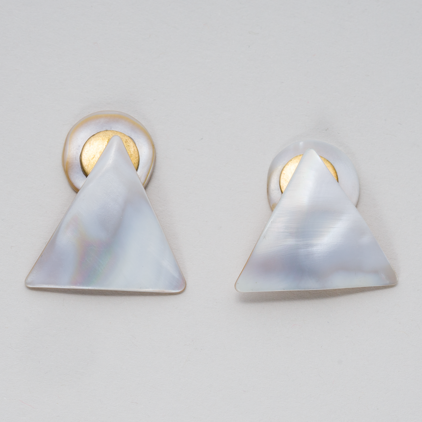 Manschettenknöpfe 5g Perlmutt 2,5 cm x 2 cm0