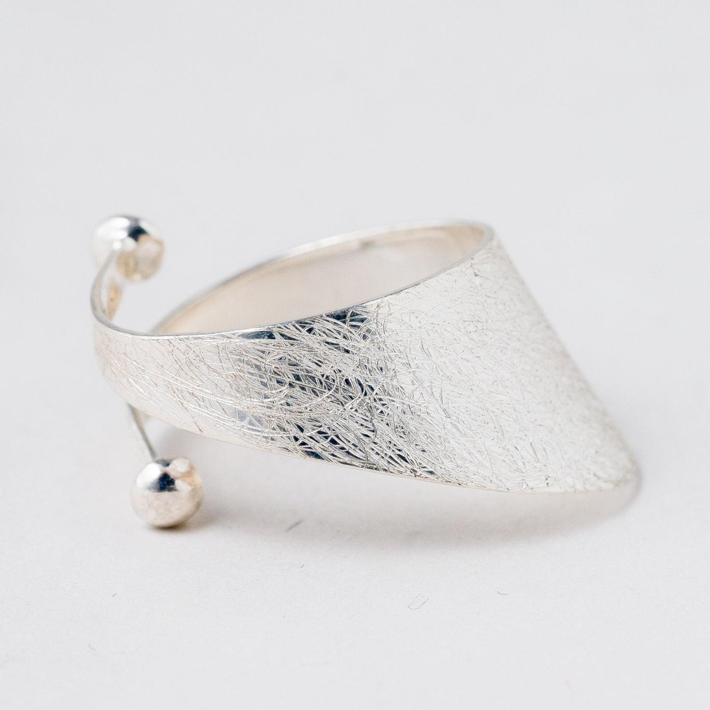 2 x Ring 925 Silber Größe flexibel 9,79 g6