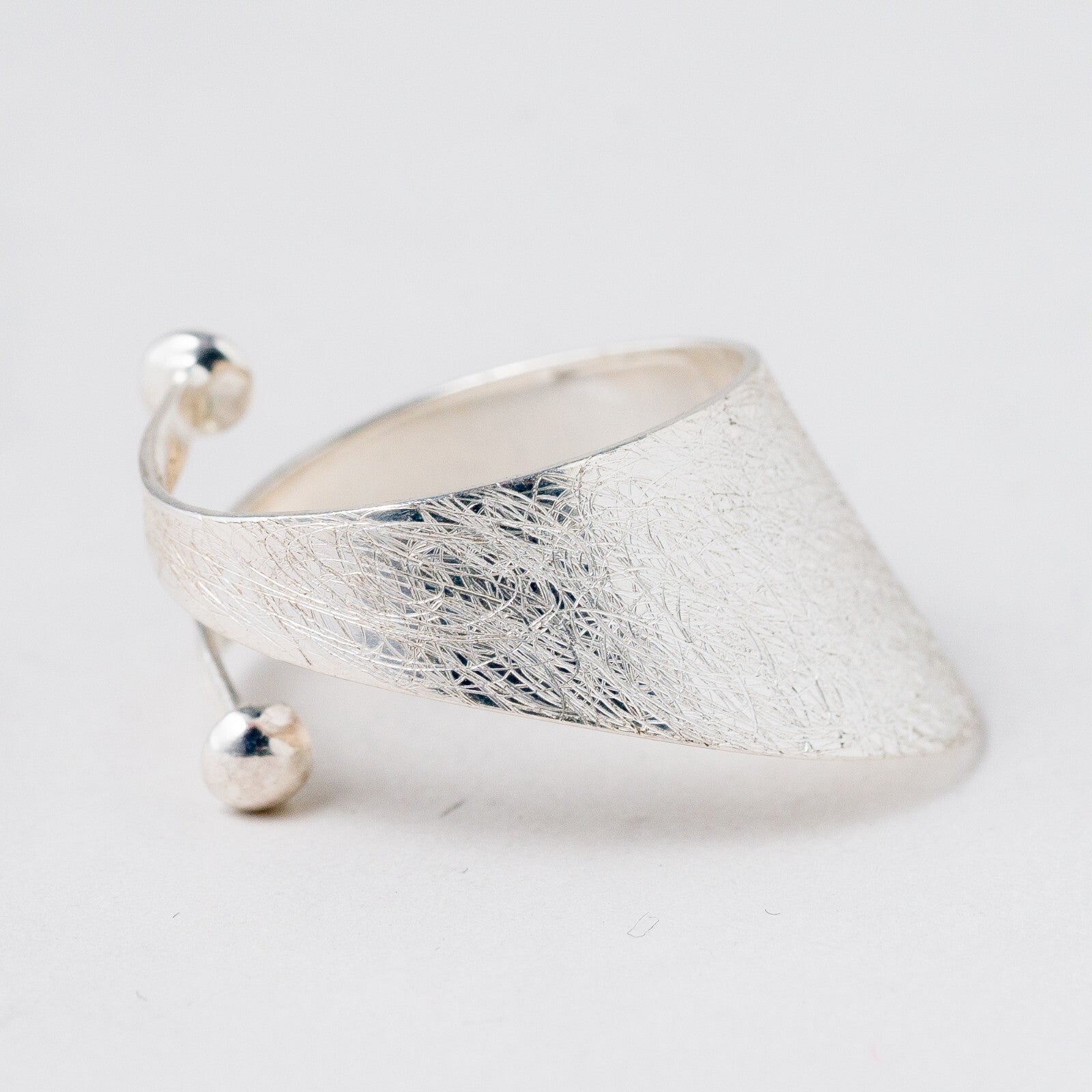 2 x Ring 925 Silber Größe flexibel 9,79 g6