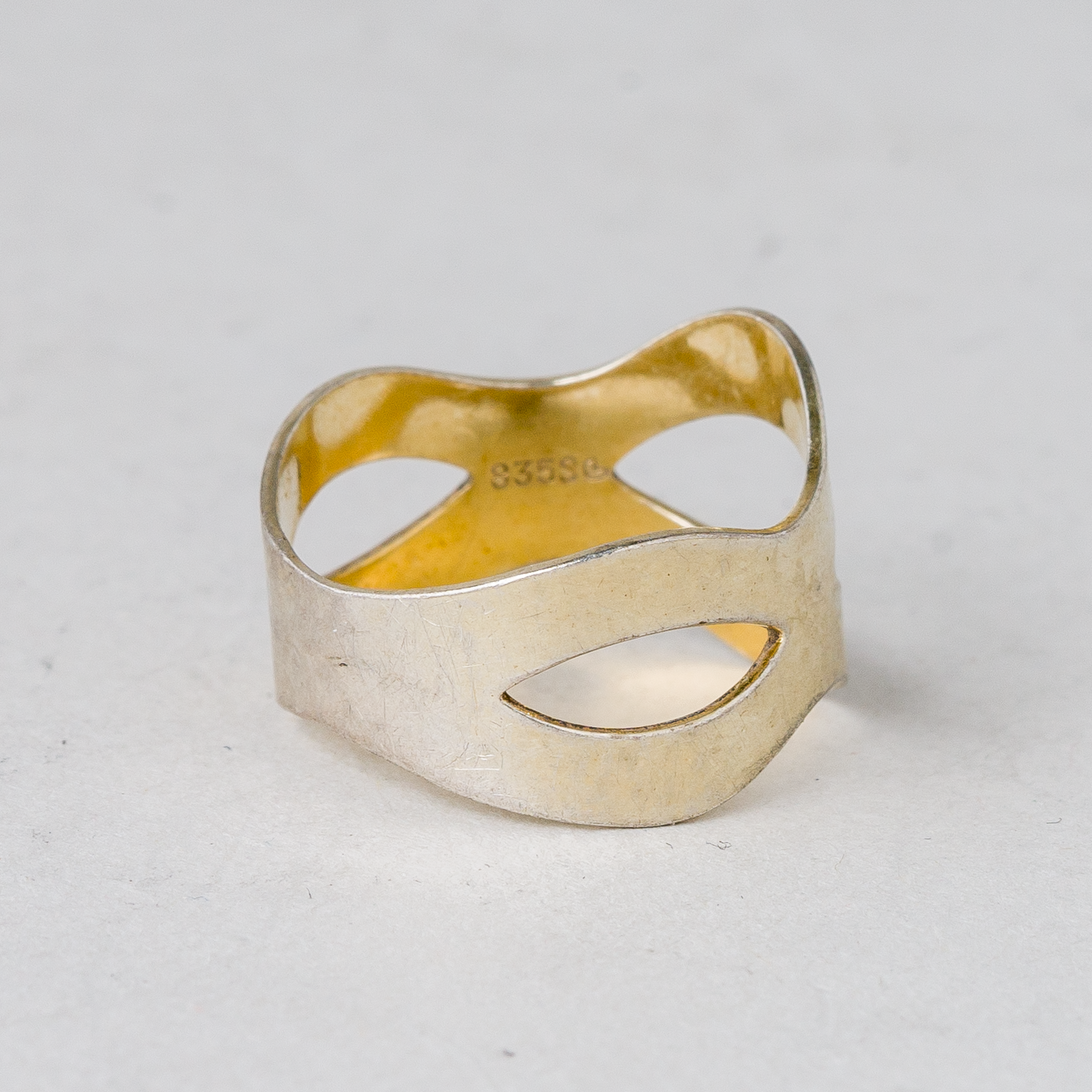 Ring 835er Silber 2,25 g Größe 52 (16,5 mm Ø)1