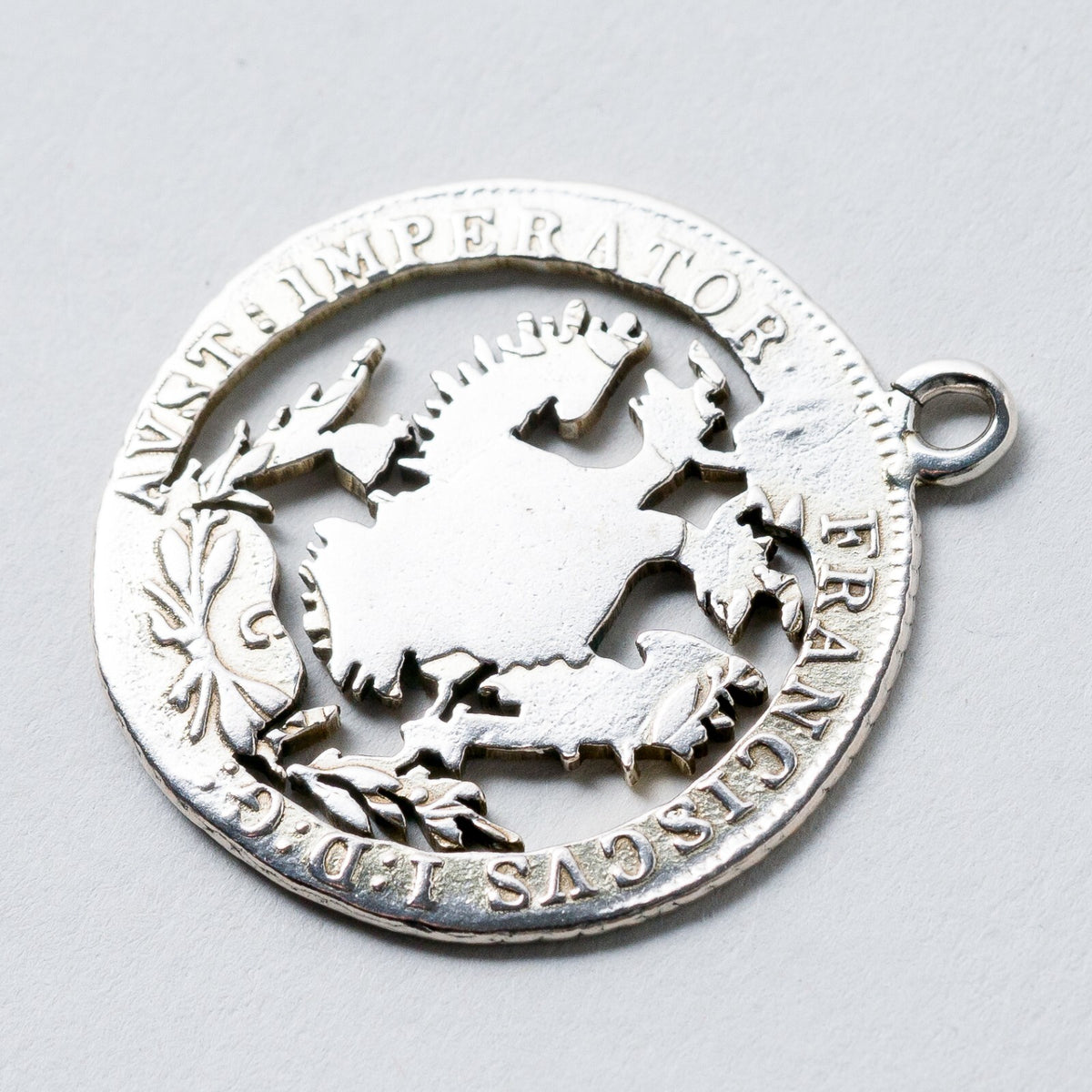 Anhänger Silber 20 Kreuzer 1815 3,1 cm 4,8 g5