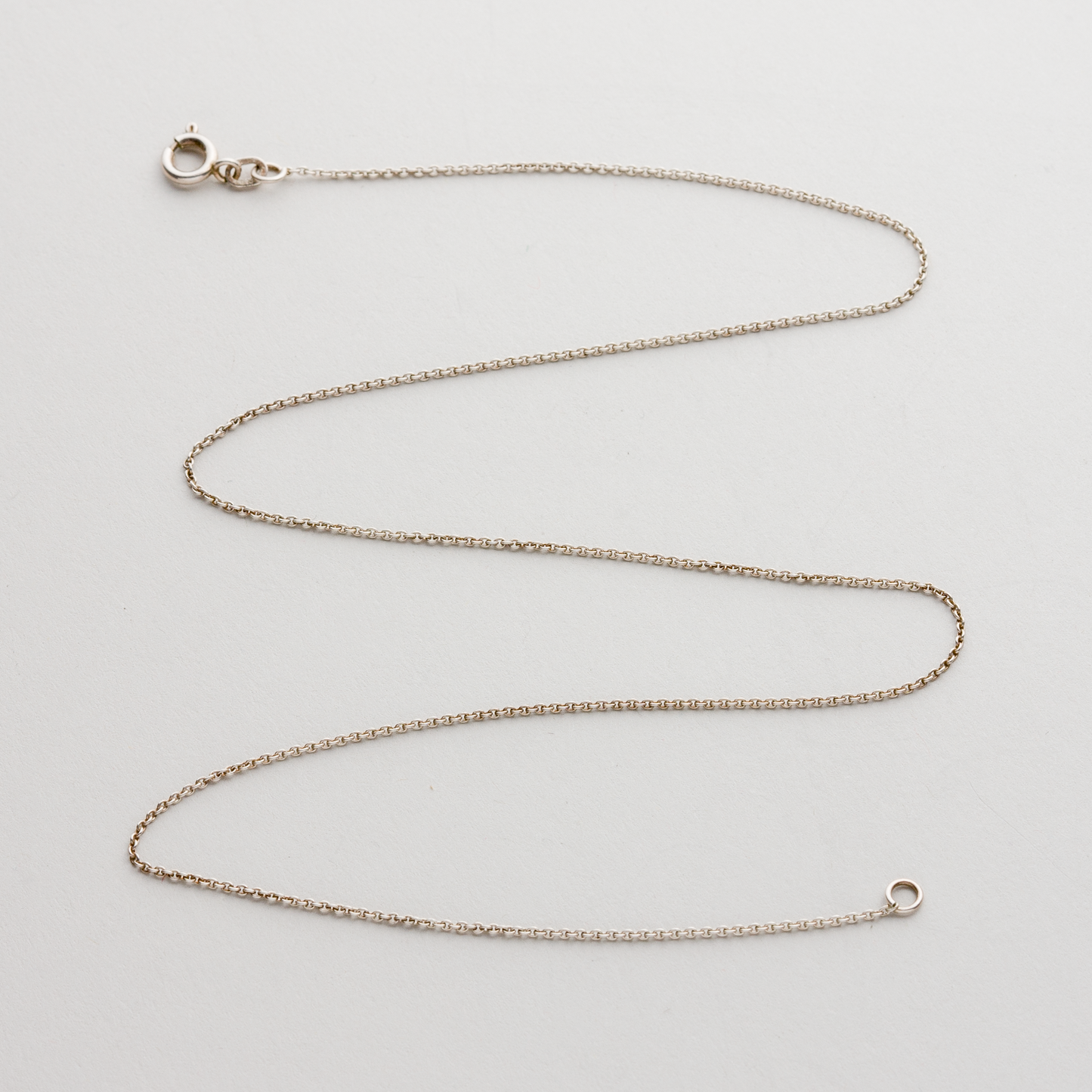 Silberkette 835er Silber 2g Ankerkette 40 cm0