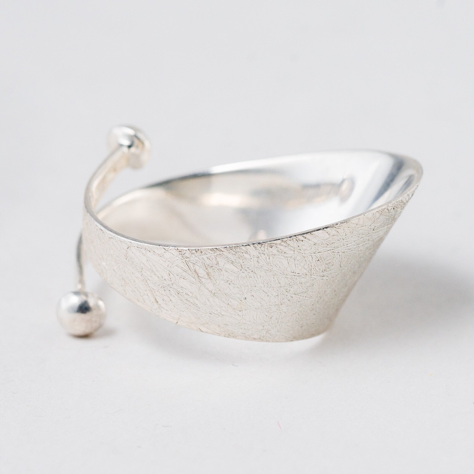 2 x Ring 925 Silber Größe flexibel 9,79 g15