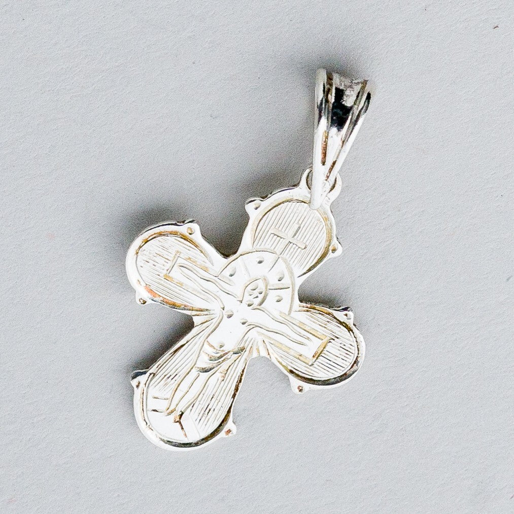 Silber Anhänger Kettenanhänger 925 Kreuz Kruzifix 0,9 g0