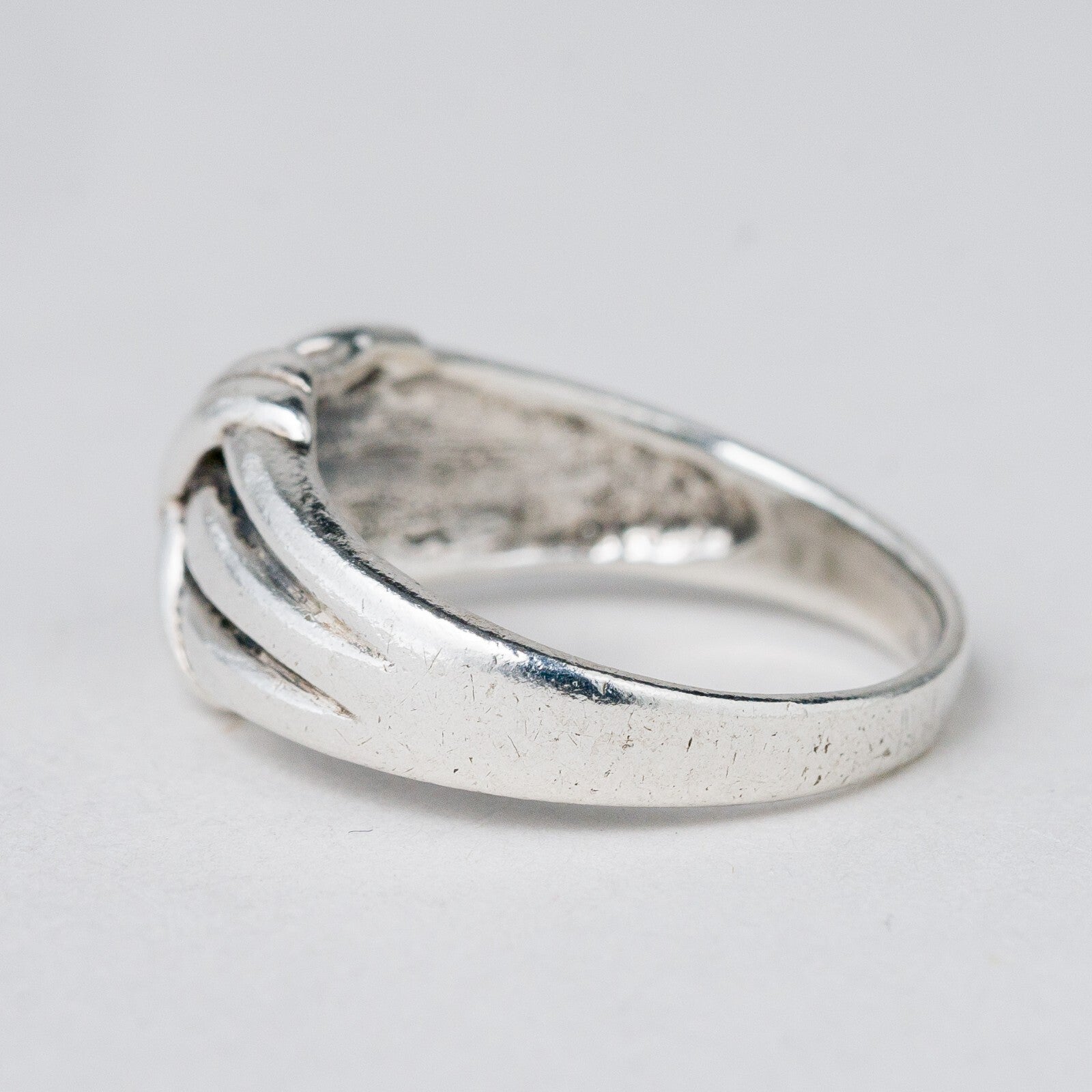Silber Ring 925 Größe 61 (19,4 mm Ø) 5,45 g4
