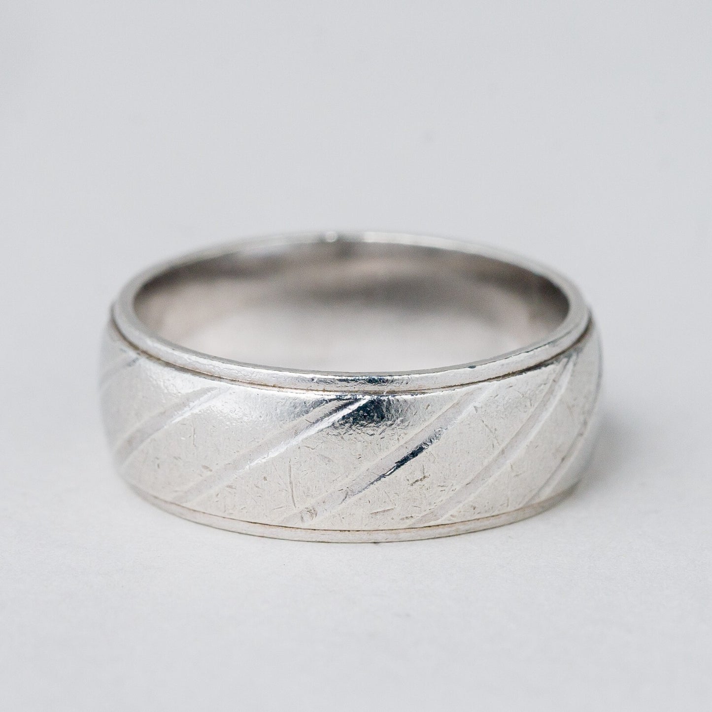 Silber Ring 925 Größe 61 (19,4 mm Ø) 7,83 g2
