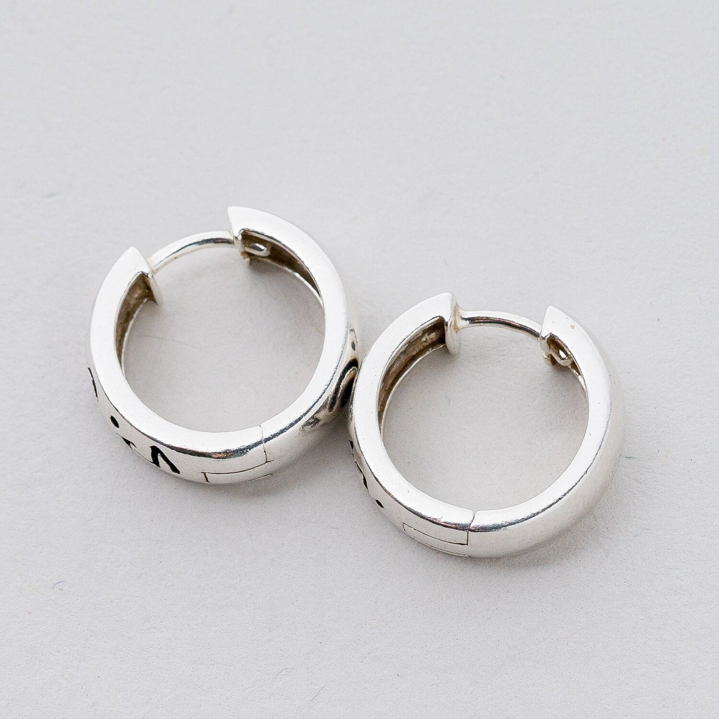 Ohrringe Creolen 925 Silber 3,74 g1