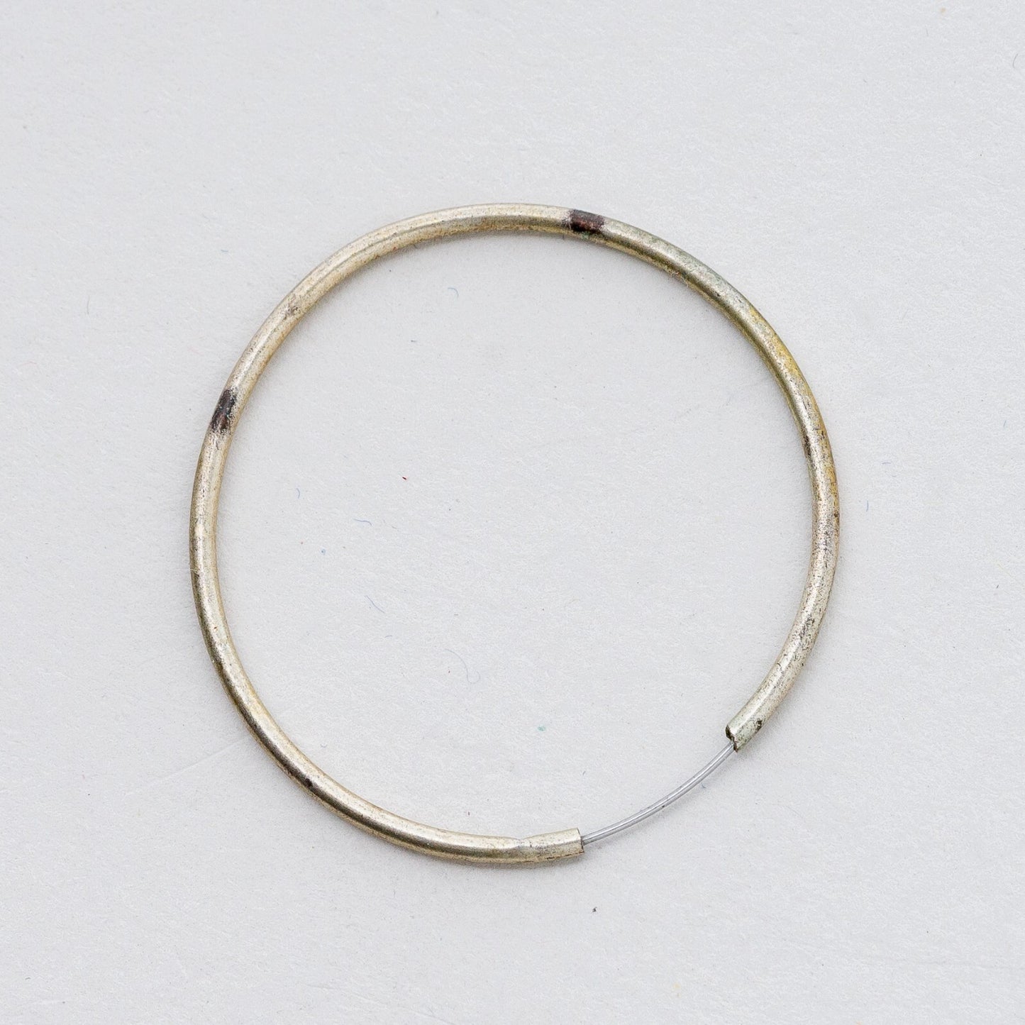Einzelner Ohrring Creole Silber 0,8 g1