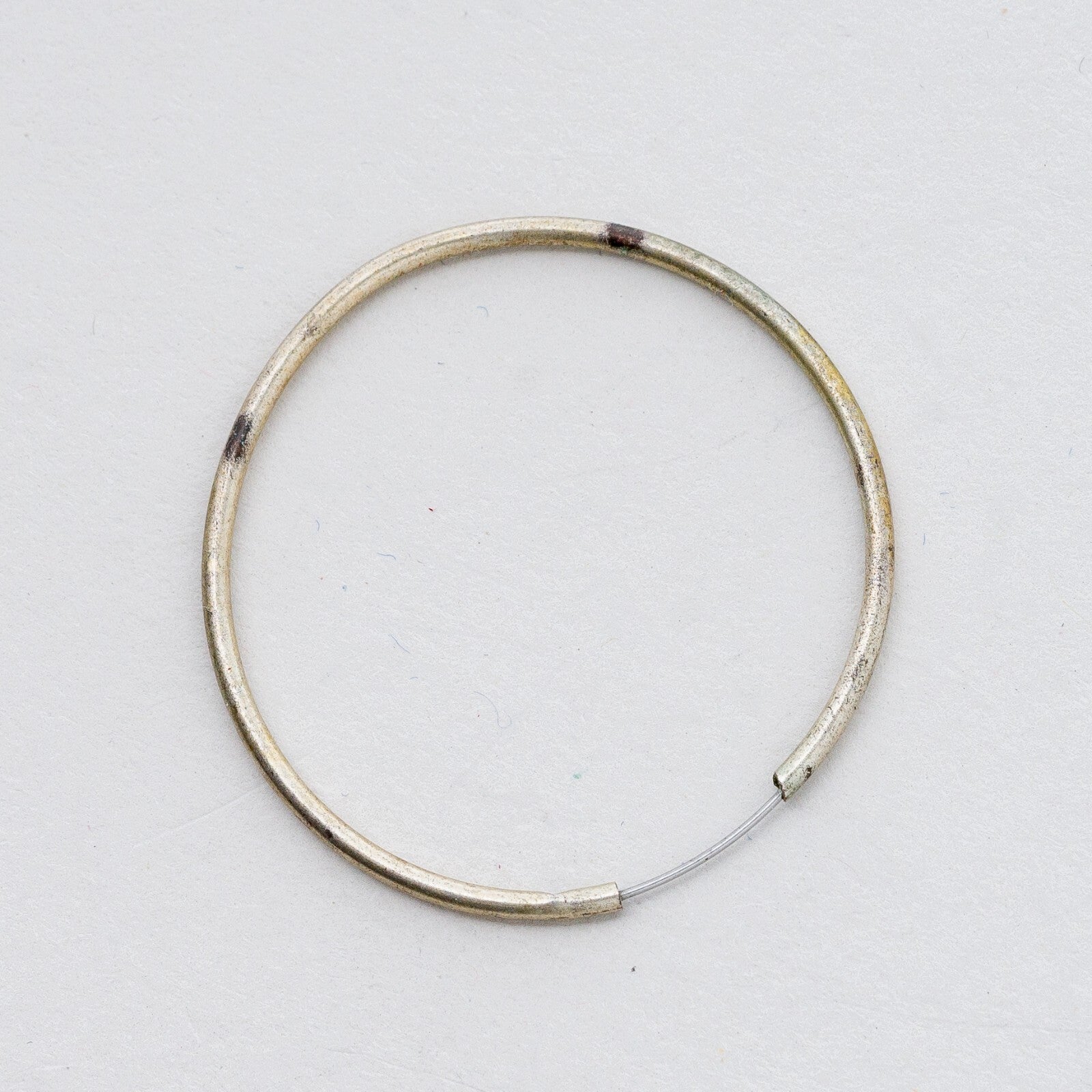 Einzelner Ohrring Creole Silber 0,8 g1