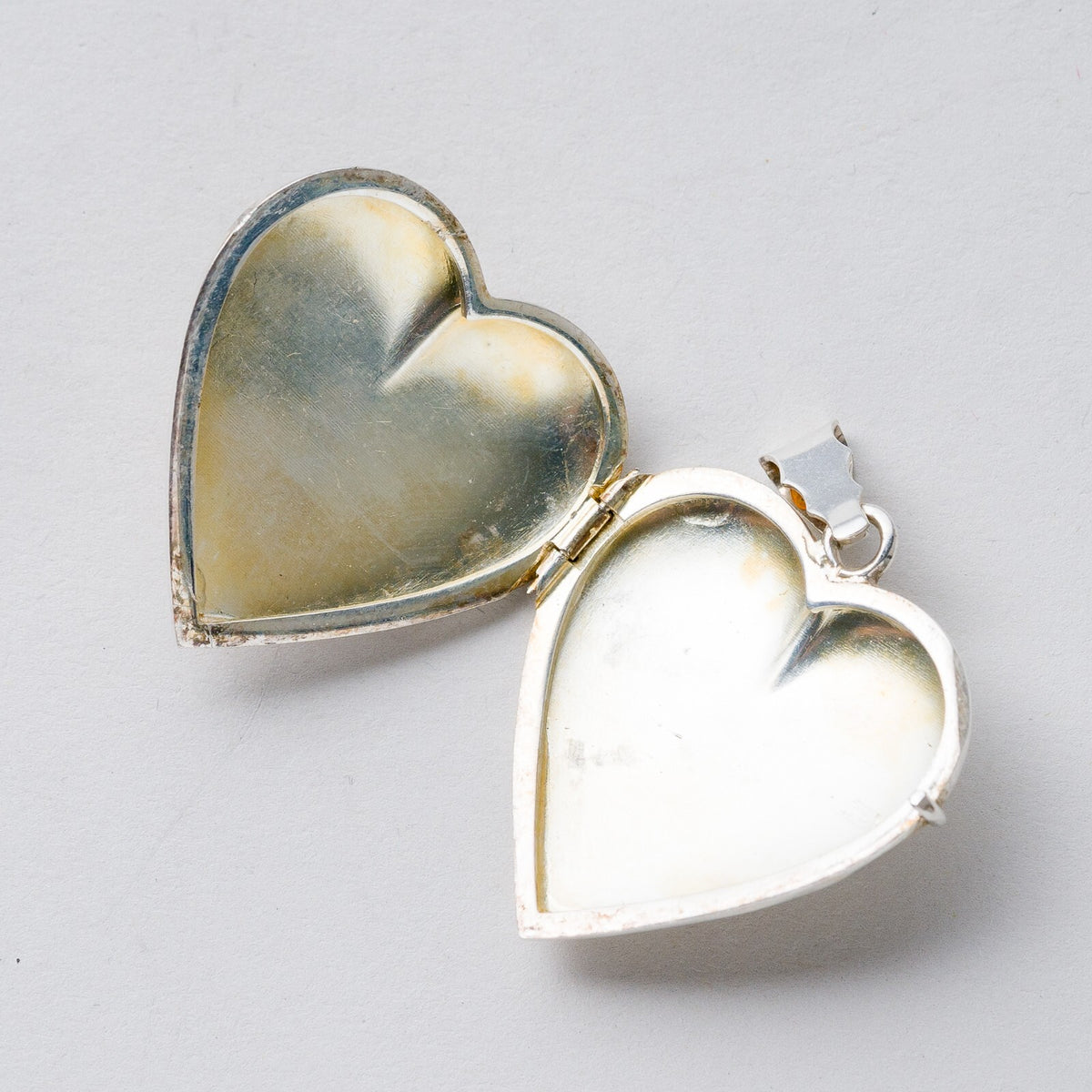 Anhänger Silber 835 Medaillon Herz 4 cm 8,69 g7