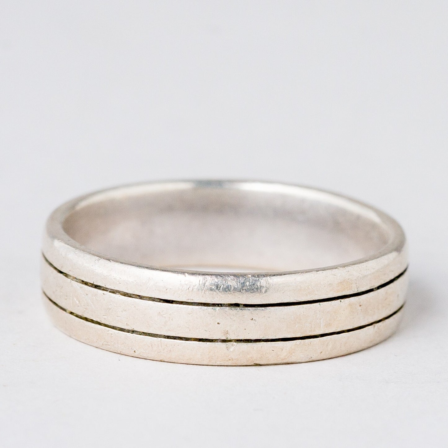 Ring 4,49 g 925er Silber Größe 58 (18,4 mm Ø)2