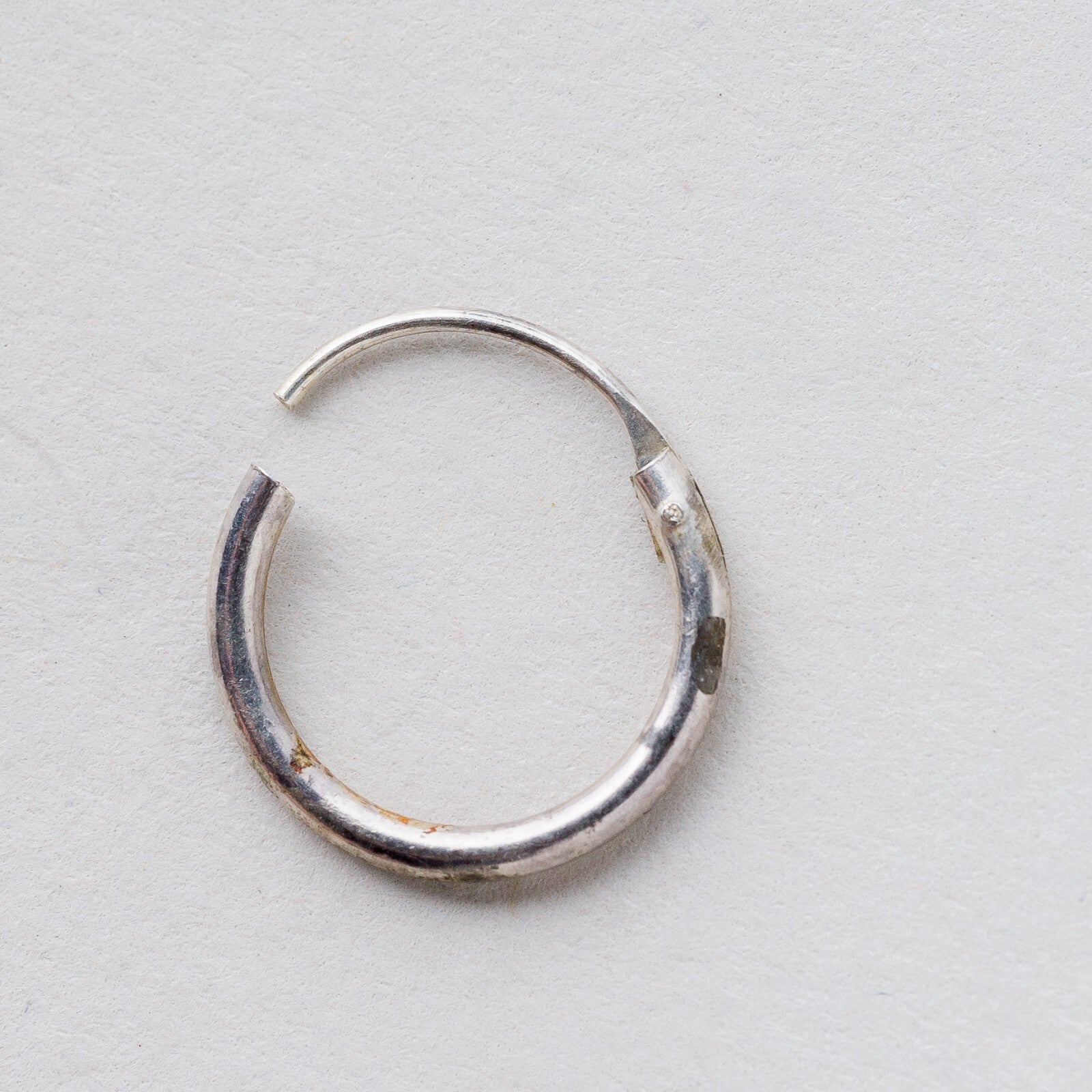 Einzelner Ohrring Creole Silber 0,27 g6