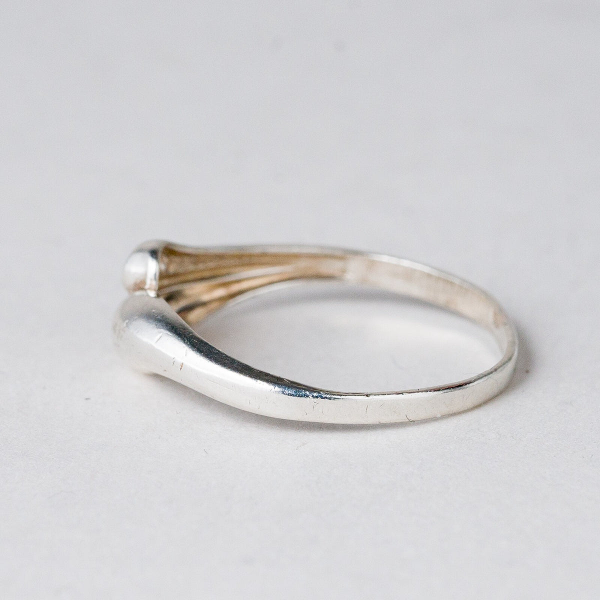 Silber Ring 925 Ohne Stein Größe 57 (18,1 mm Ø) 1,01 g1