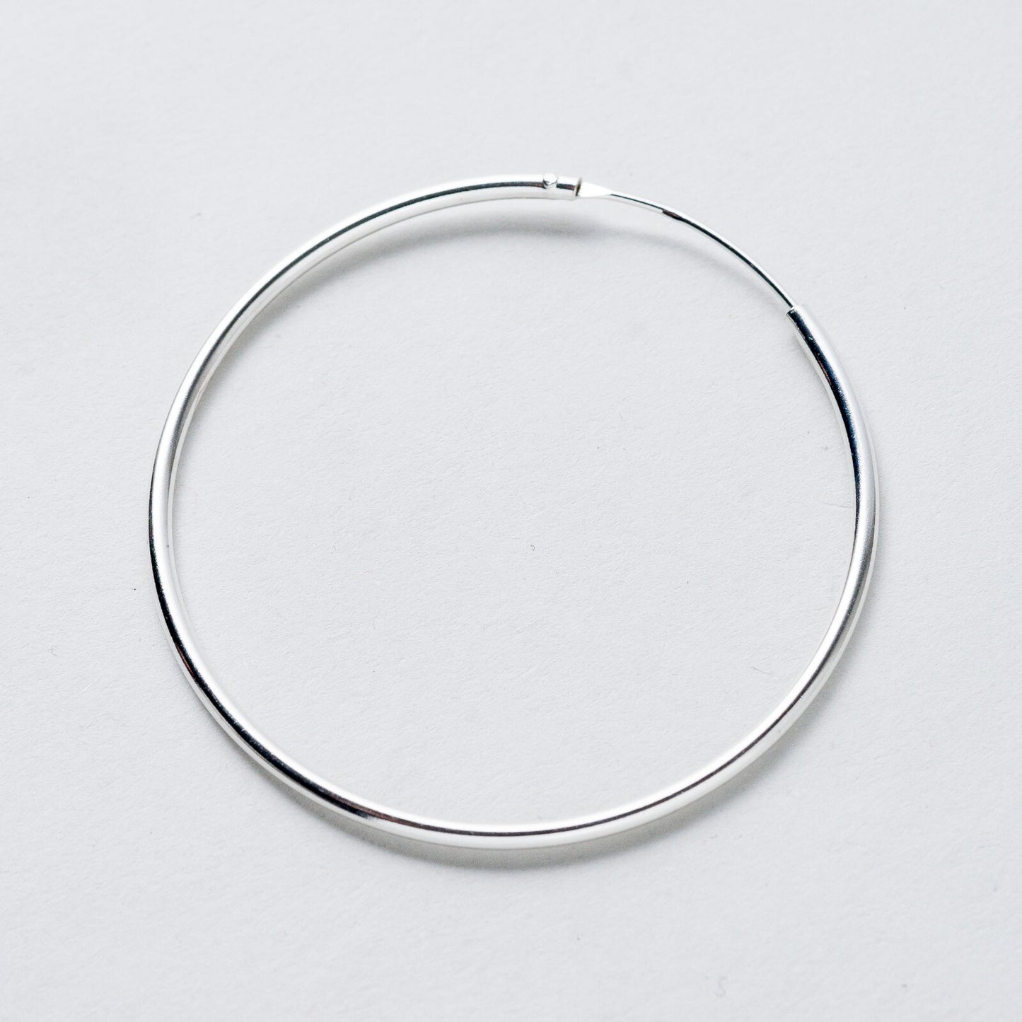 Einzelner Ohrring Creole Silber 925 1,15 g0