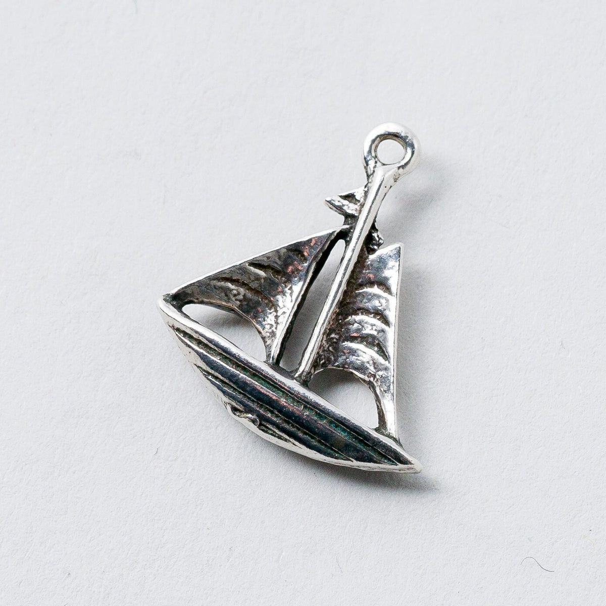 Anhänger Silber Segelboot 1,7 cm 1,85 g0