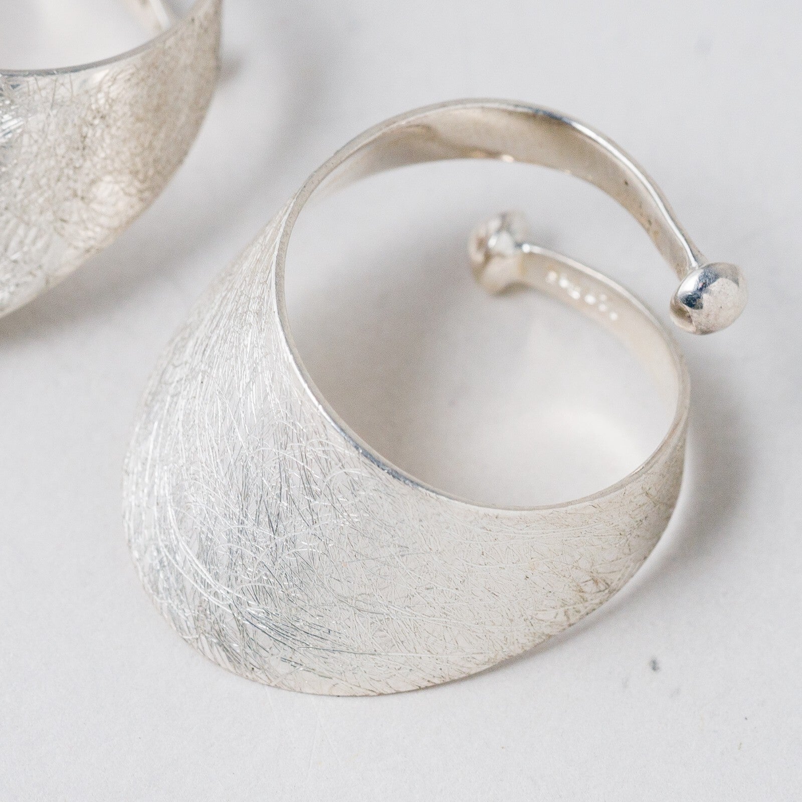 2 x Ring 925 Silber Größe flexibel 9,79 g4