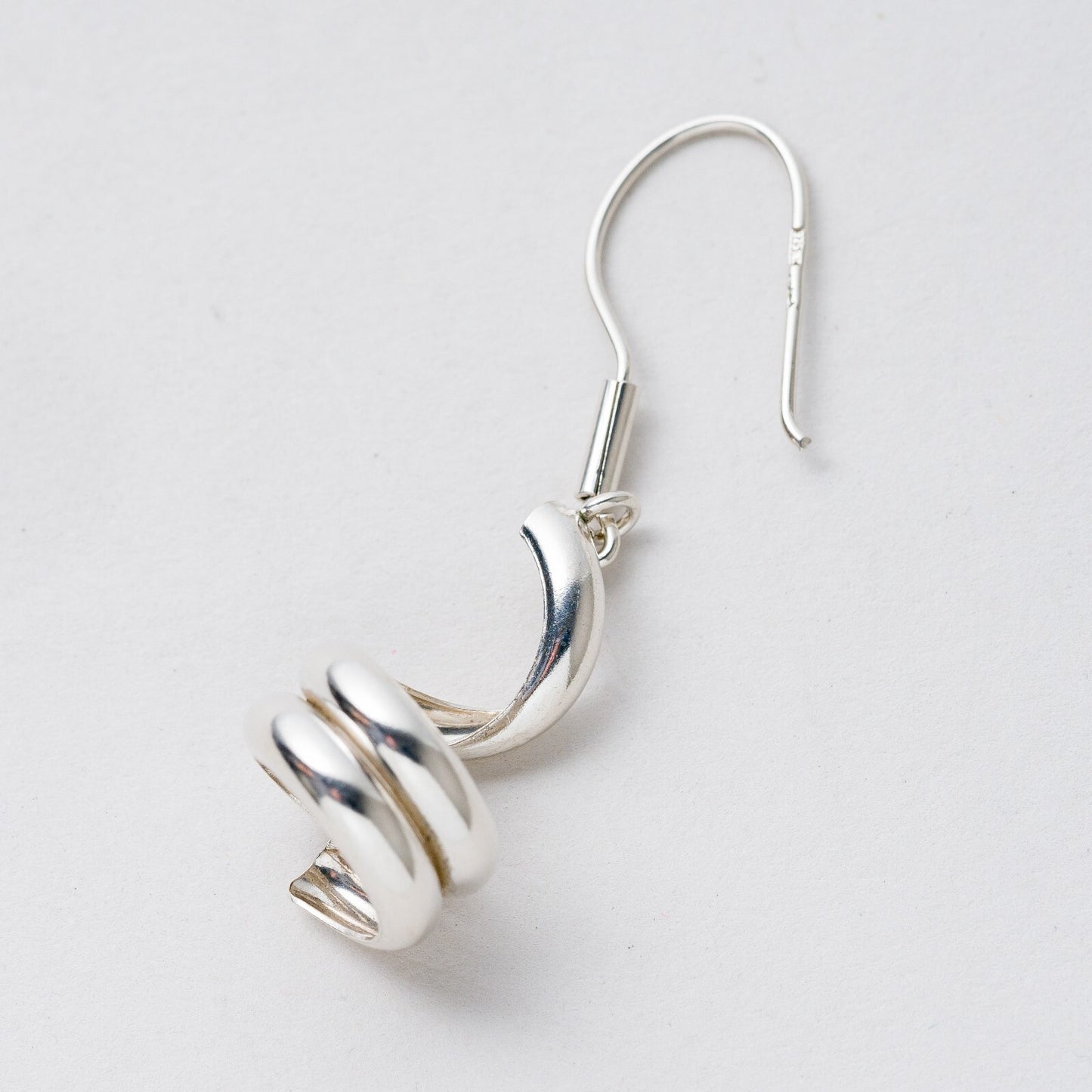 Einzelner Ohrring Hängeohrring 925 Silber 2,45 g0