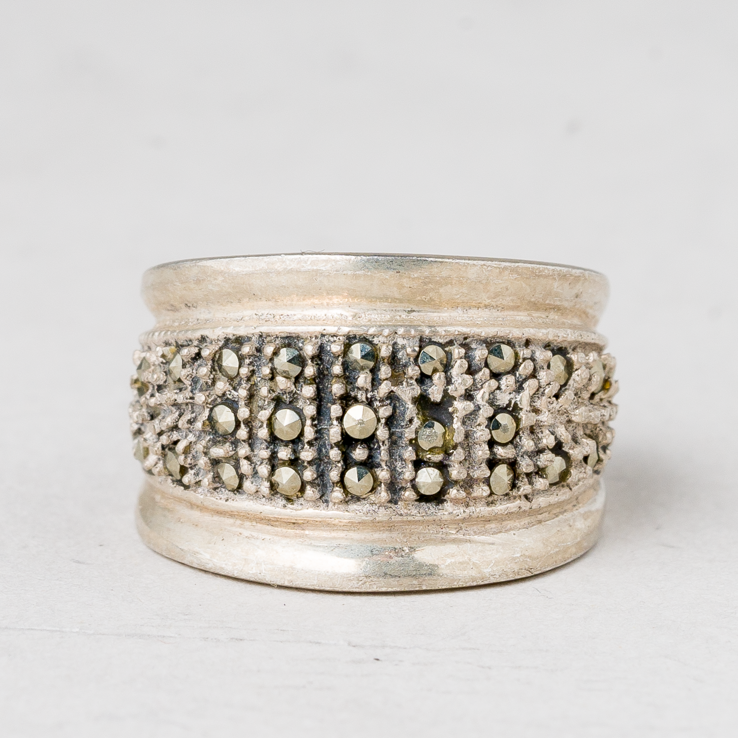 Ring 925er Silber 4,4 g Größe 48 (15,3 mm Ø)0