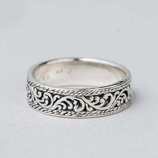 Silber Ring 925 Größe 57 (18,1 mm Ø) 4,77 g0