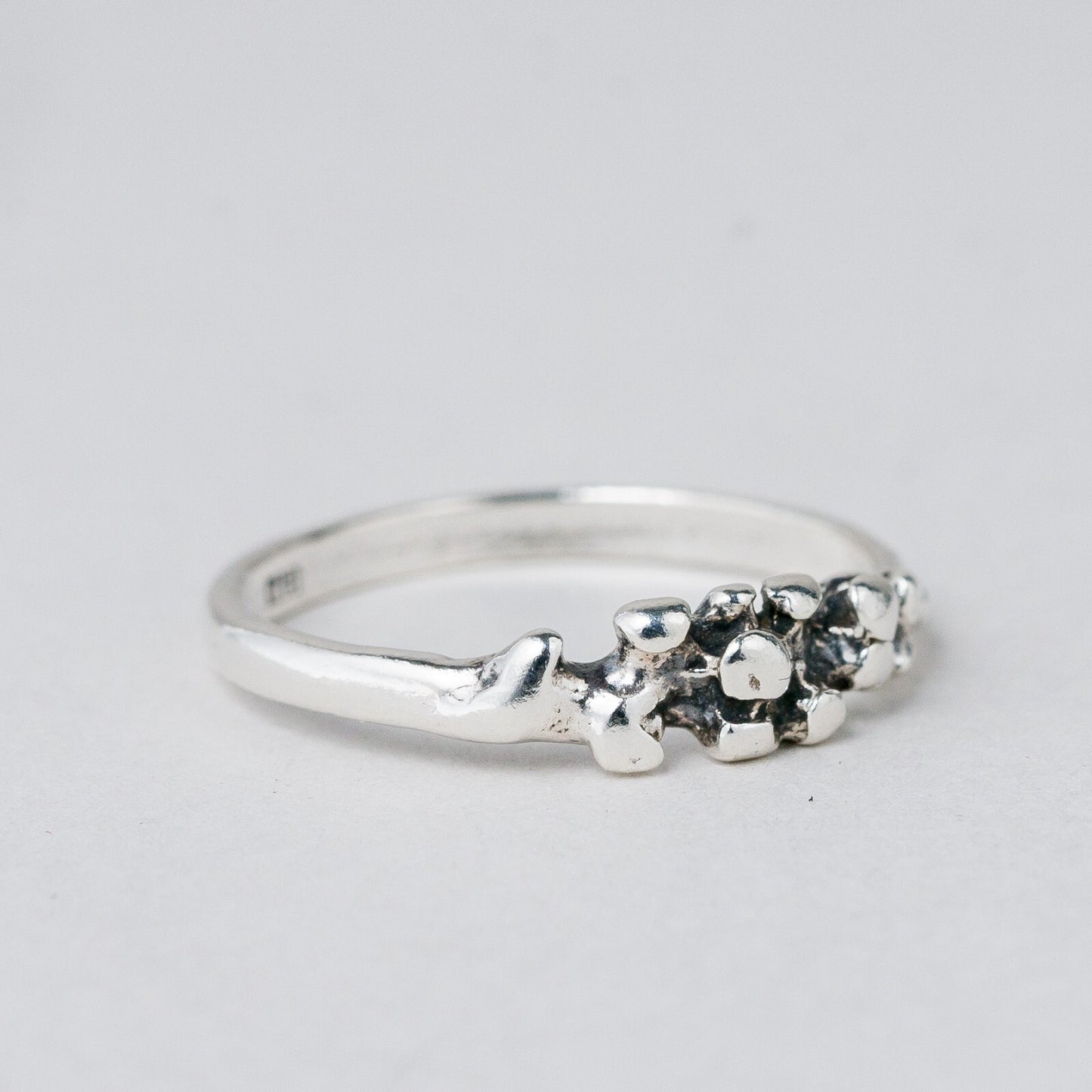 Silber Ring 925 Größe 53 (16,8 mm Ø) 1,57 g4