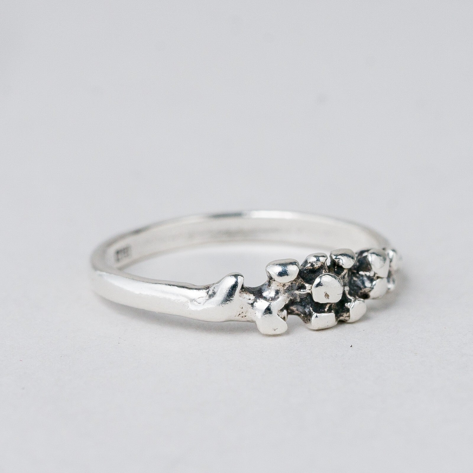 Silber Ring 925 Größe 53 (16,8 mm Ø) 1,57 g4