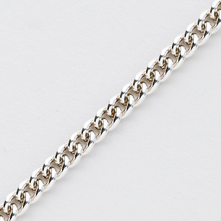 Silber Armband 835 Panzerkette 18 cm 9,02 g0