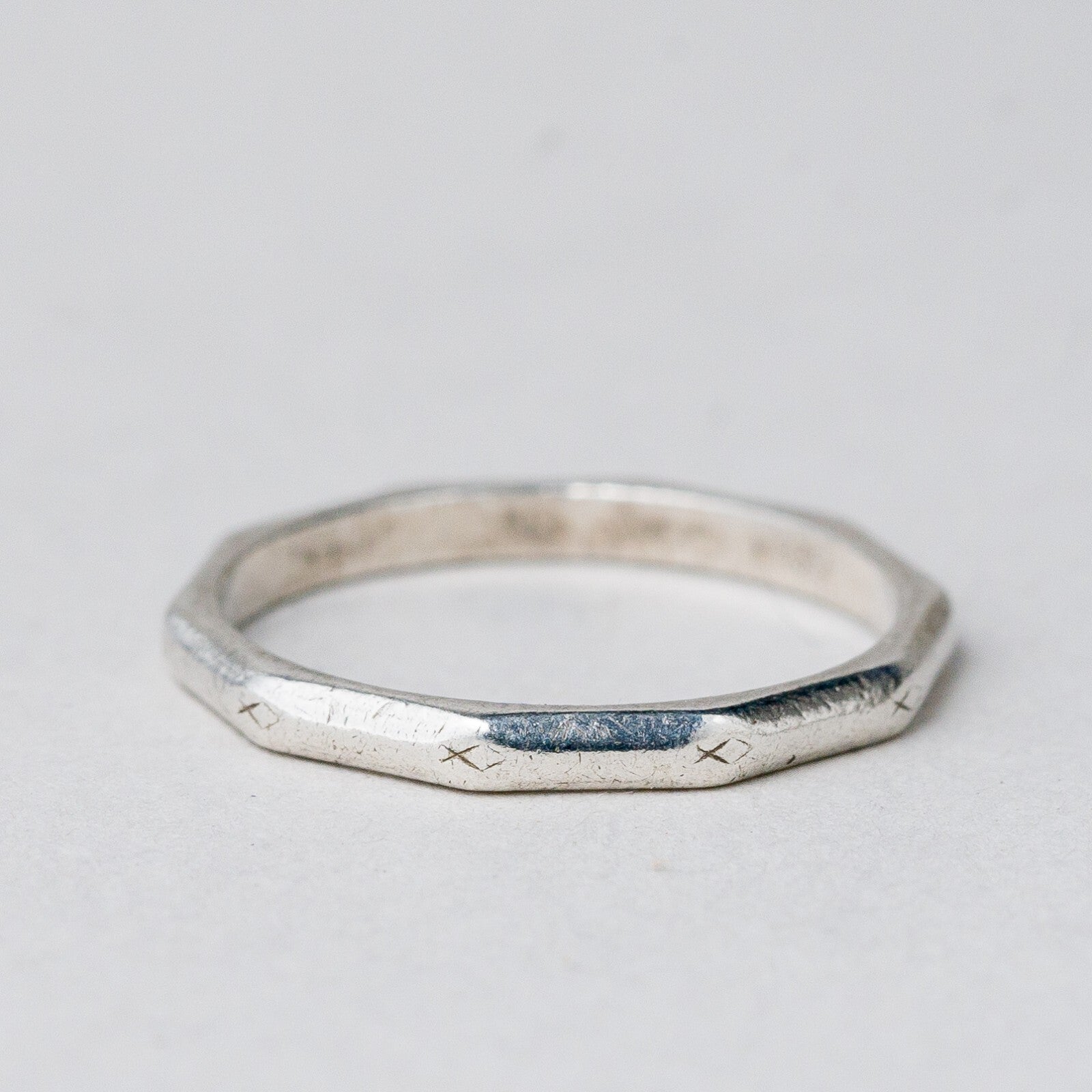 Silber Ring 835 Größe 51 (16,2 mm Ø) 1,24 g3