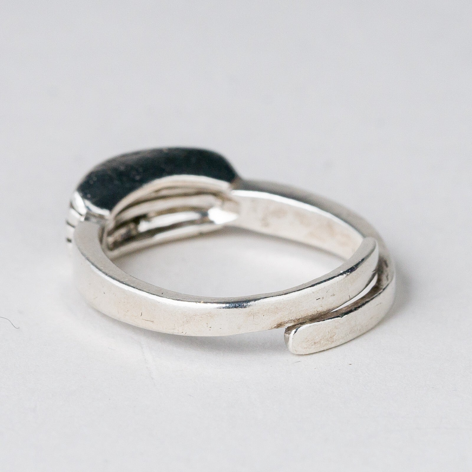 Silber Ring 925 Größe flexibel ca. 56 4,3 g2