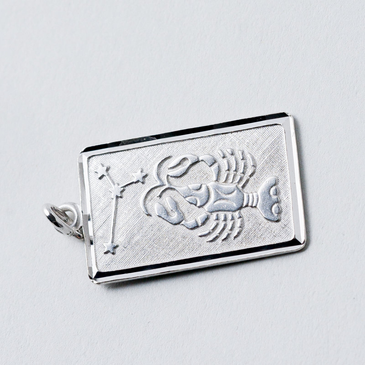 Anhänger 835 Silber Sternzeichen Krebs 3,2 cm 3,1 g2