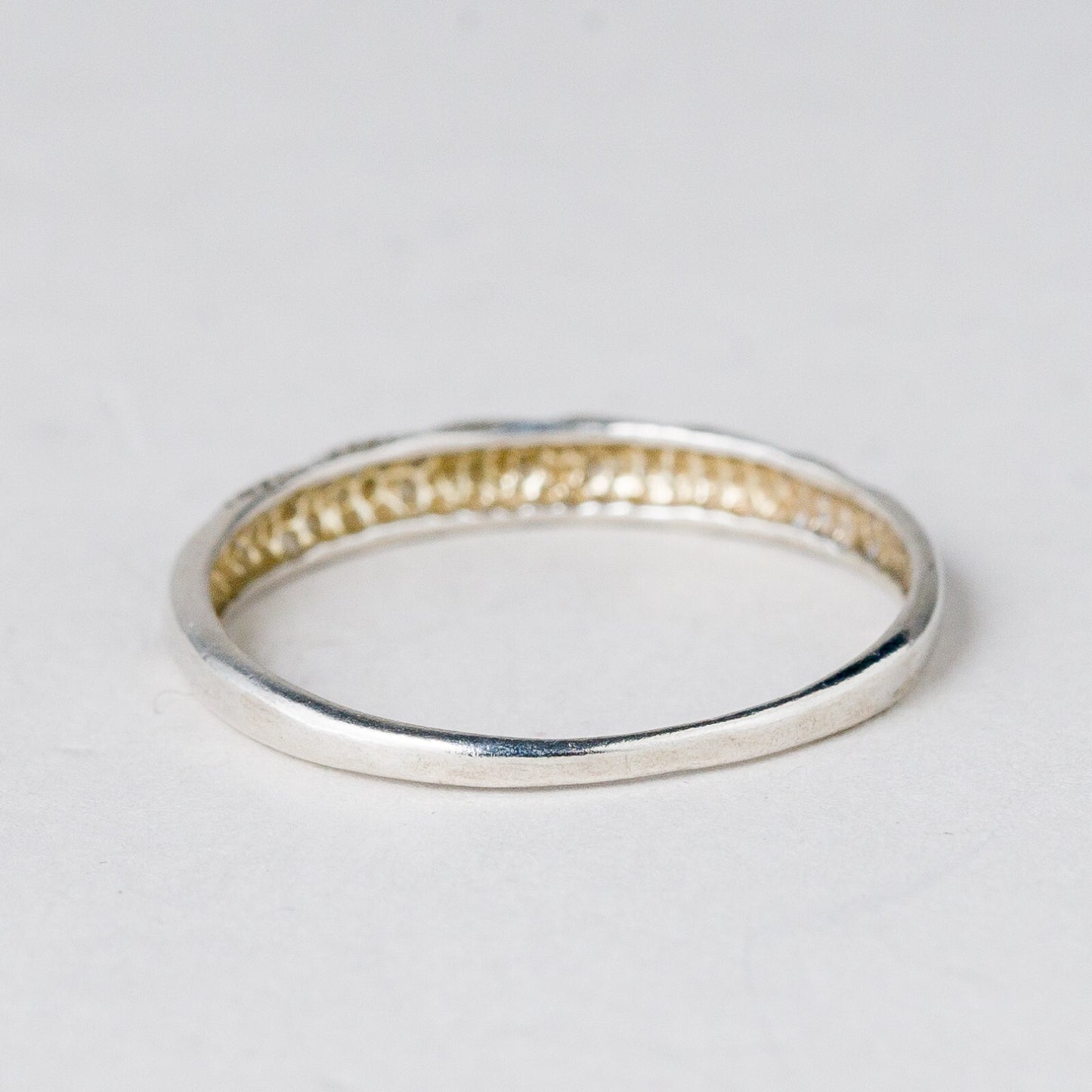 Silber Ring 835 Größe 56 (17,8 mm Ø) 1,06 g2