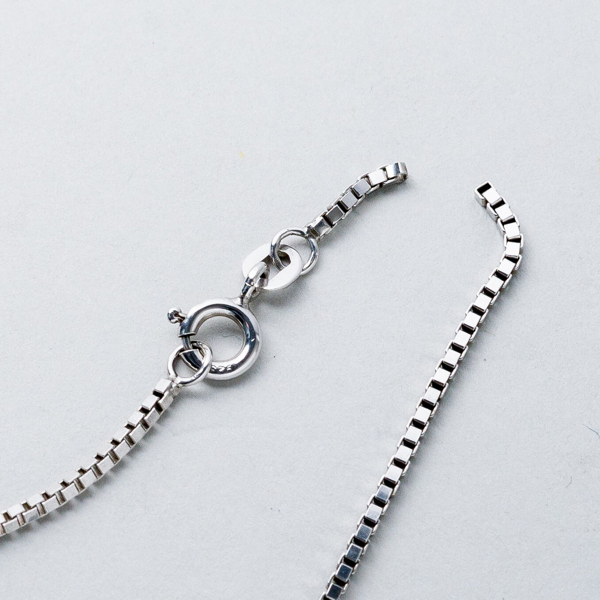 Silber Silberkette Halskette 45 cm 925 Venezianerkette 5,15 g3