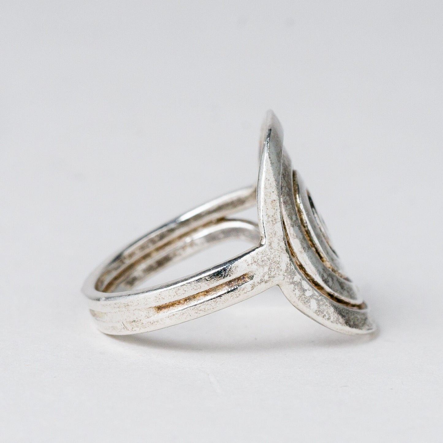 Silber Ring 925 Größe 54 (17,2 mm Ø) 4,12 g4