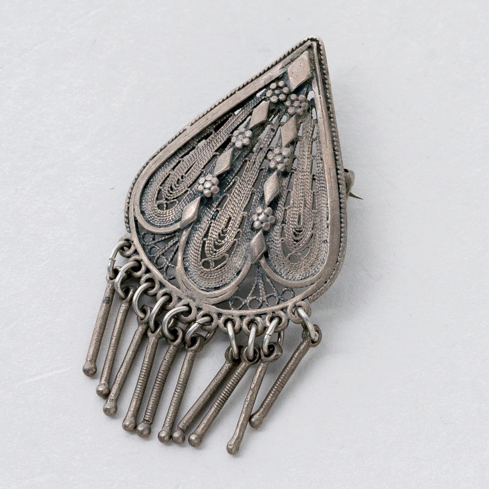 Silber Brosche Vintage 925 6,69 g0