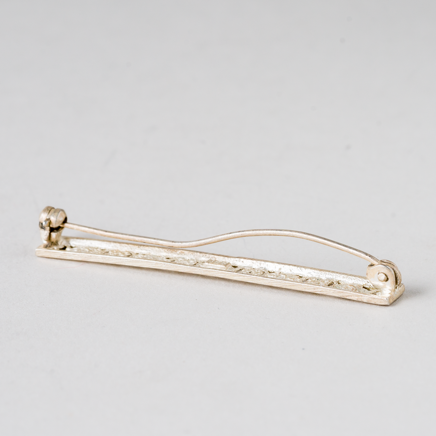 CNC: Brosche 835er Silber 1,94 g 4,5 cm1