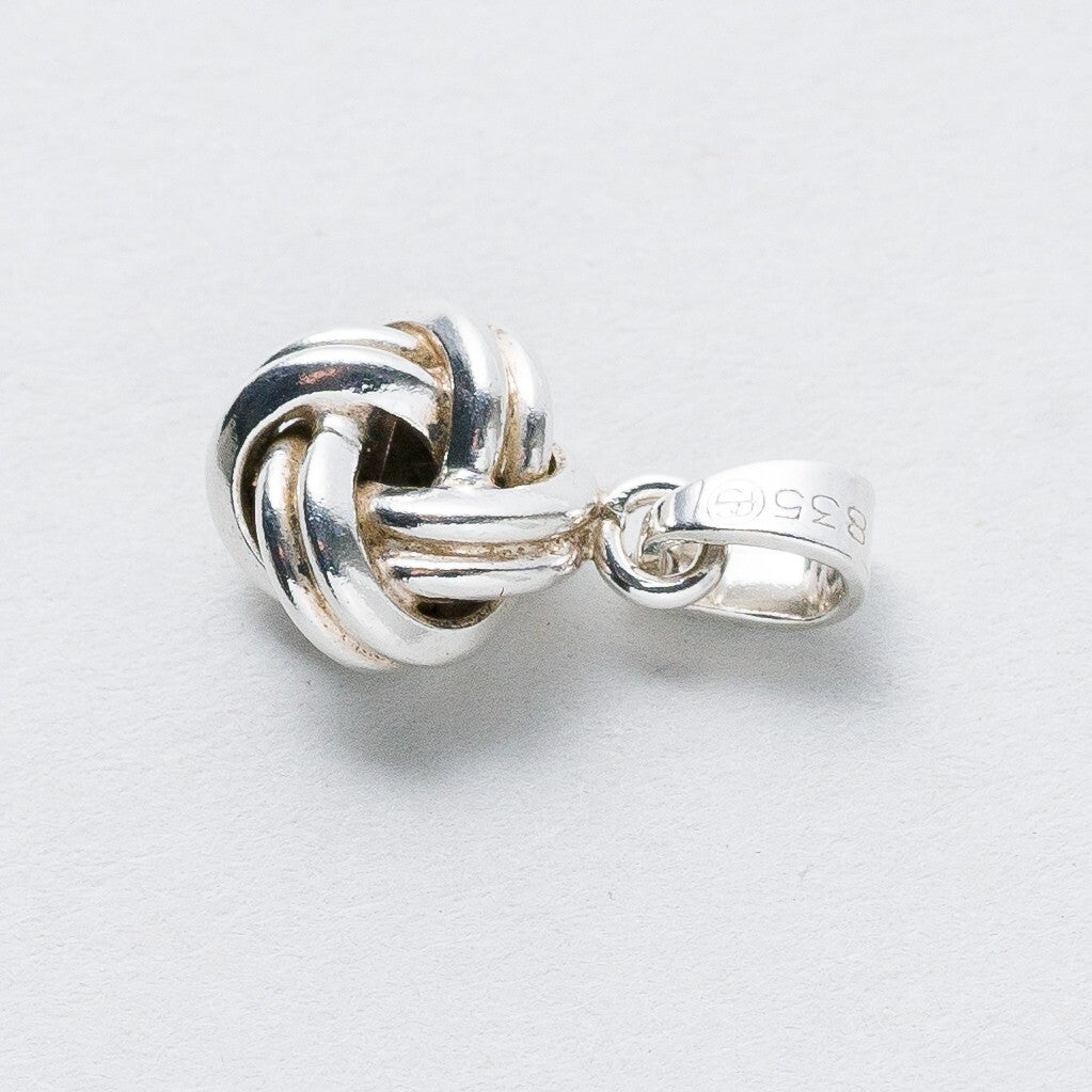 Anhänger 835 Silber Knoten 1,4 cm 1,32 g1
