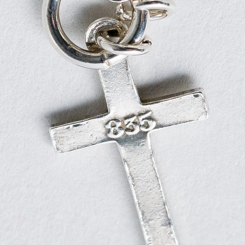 Anhänger 835 Silber Herz Kreuz 1,6 cm 1,04 g8