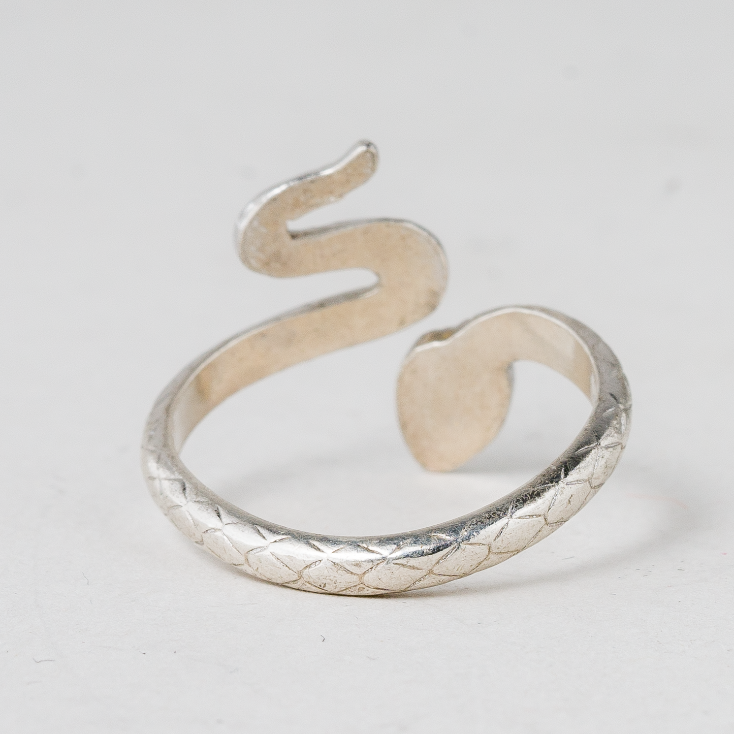Ring Schlange 835er Silber 3,27 g Größe flexibel2