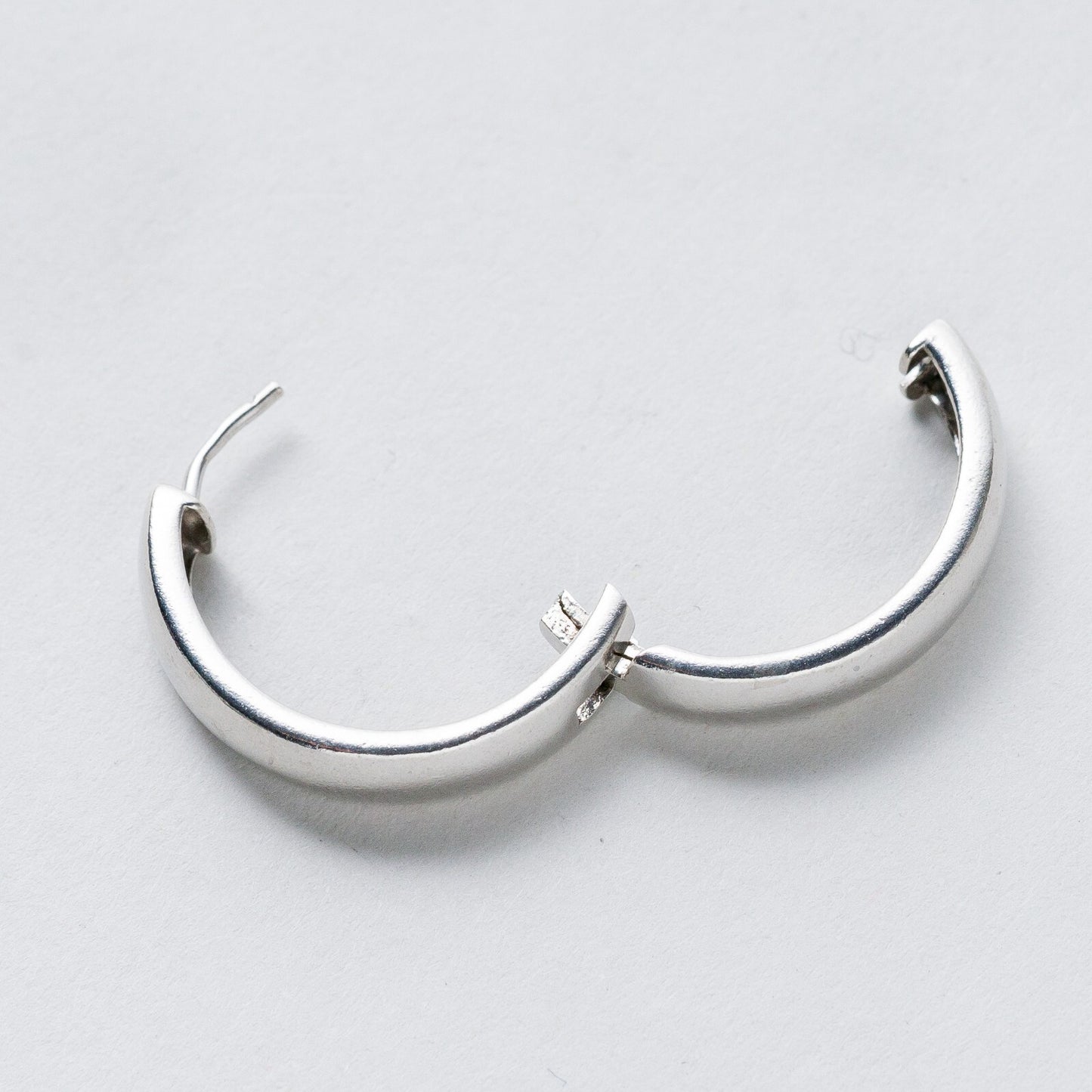 Einzelner Ohrring Creole Silber 2,86 g3