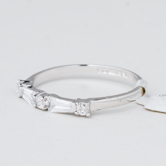 Ring Steinbesatz 1,89 g 925er Silber Größe 61 (19,4 mm Ø)0