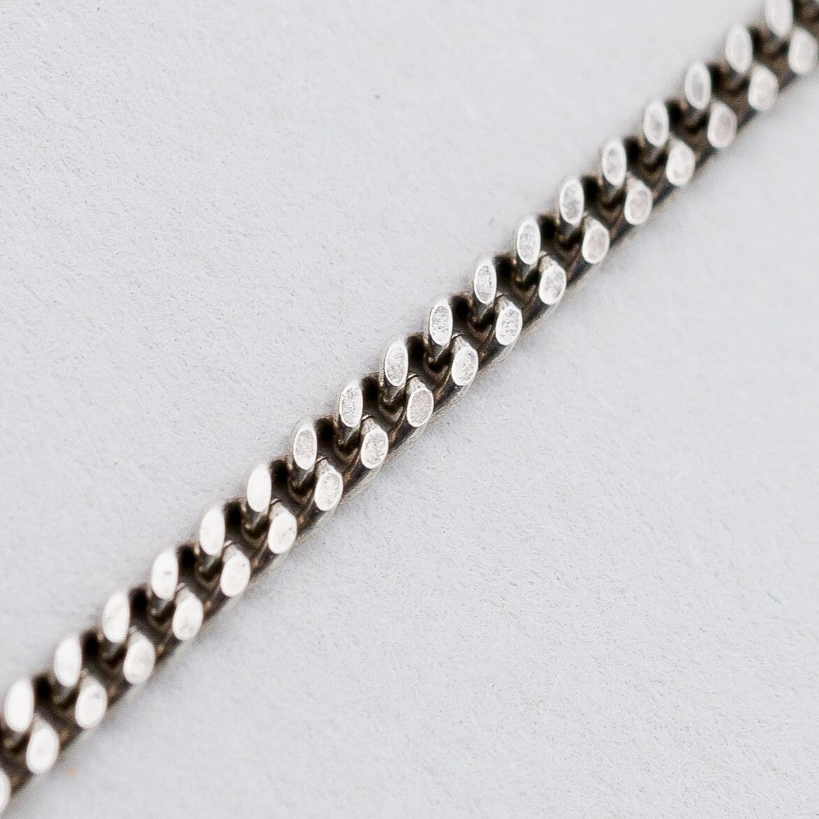 Halskette Panzerkette Silber 2 mm 50 cm 5,35 g1