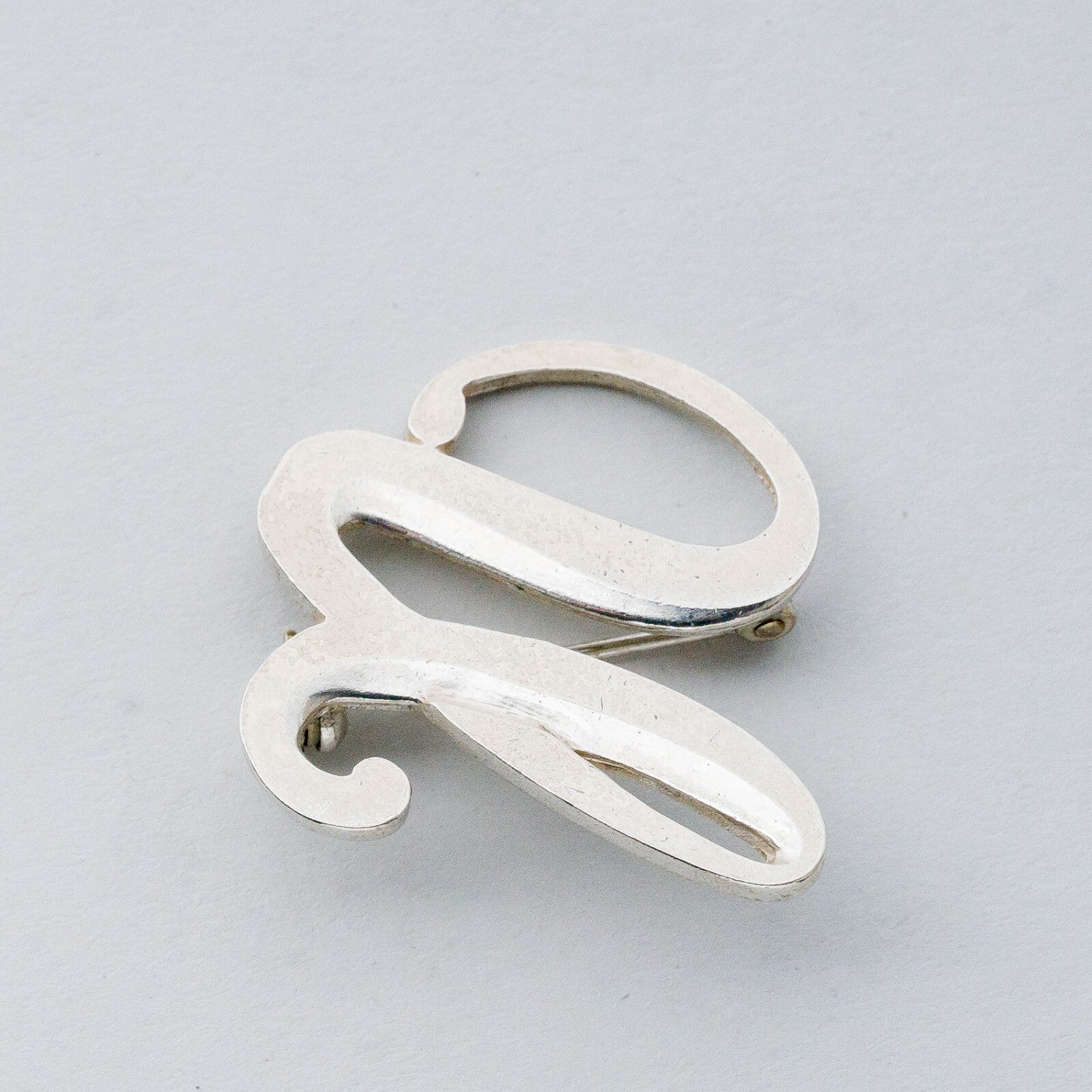 Silber Brosche Spange 925 "U" 5,11 g1