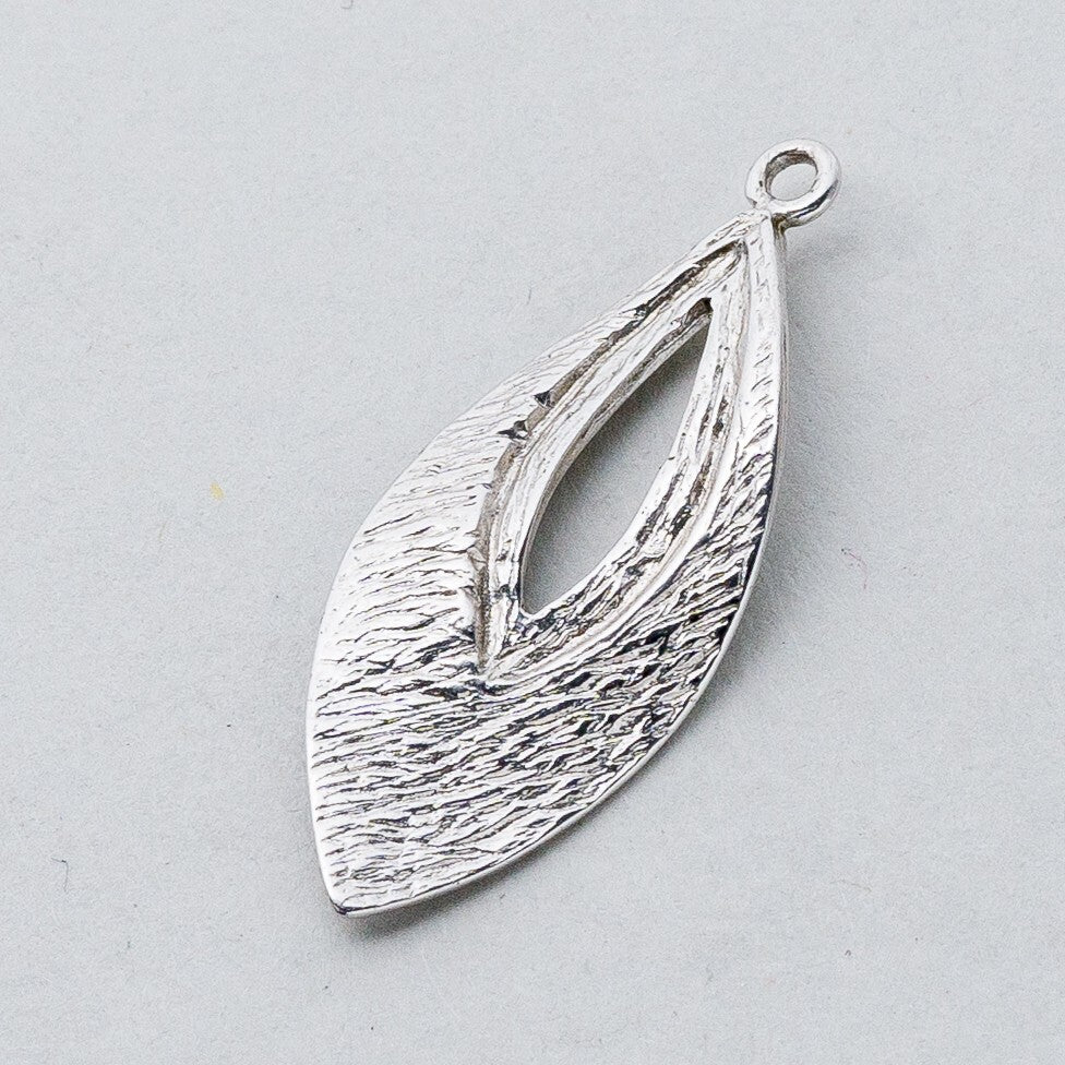 Silber Anhänger Kettenanhänger Abstrakt 1,2 g0