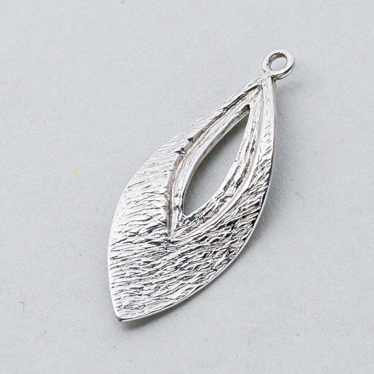 Silber Anhänger Kettenanhänger Abstrakt 1,2 g0