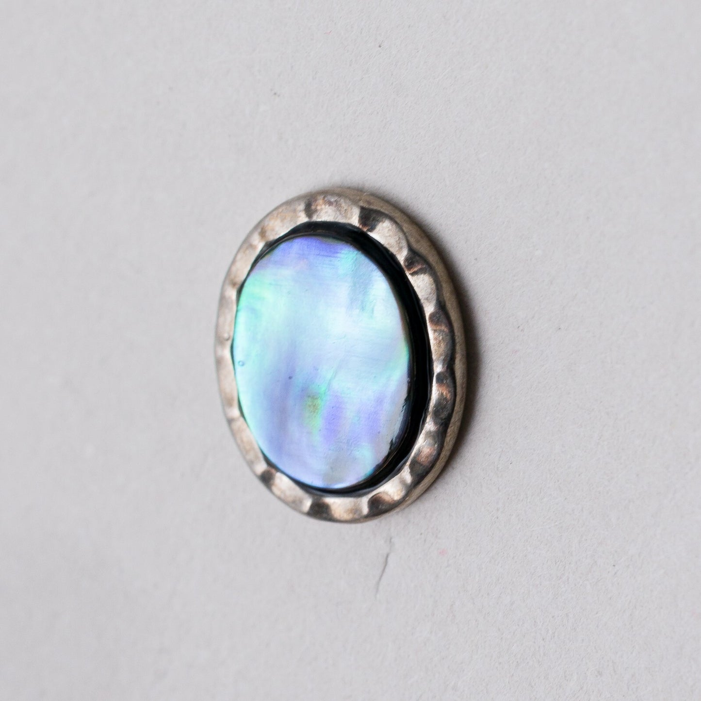 Einzelner Ohrring Ohrstecker Opal Silber 1,06 g0
